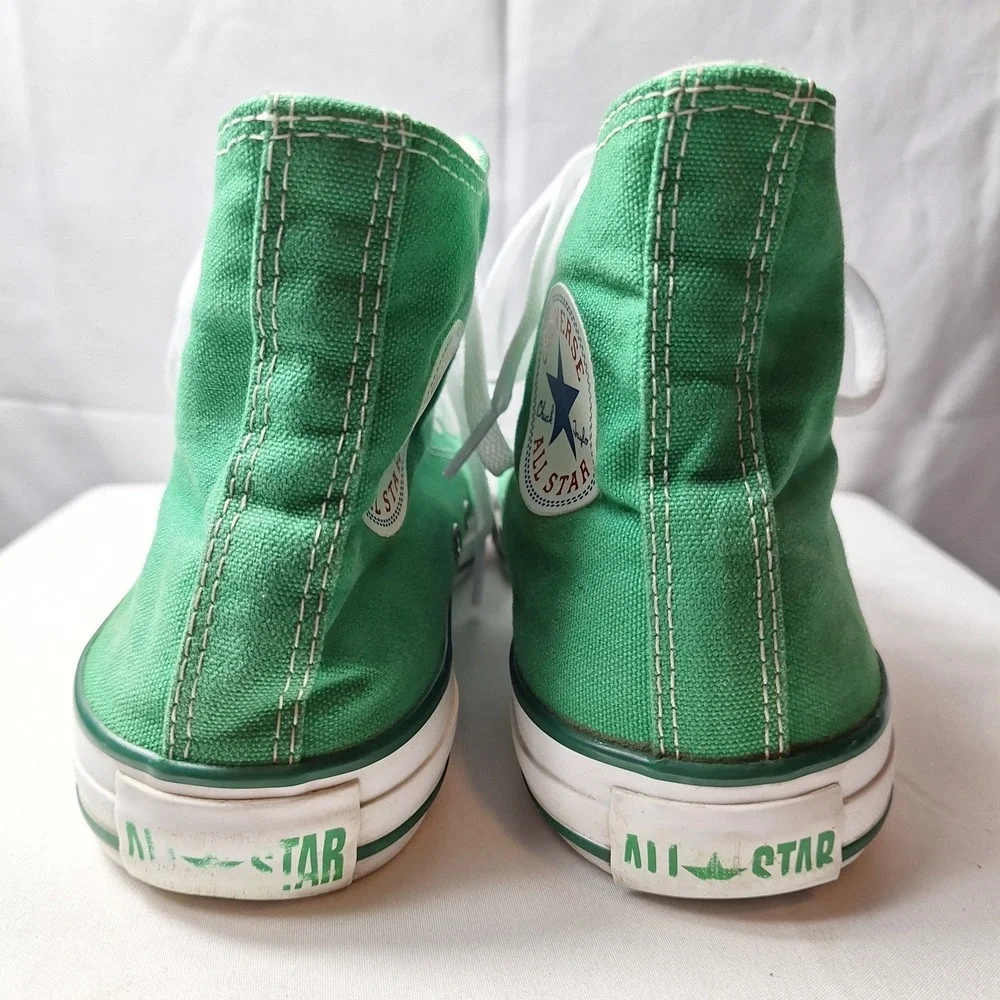 CONVERSE Chuck Taylor All Star High-Top Sneaker Womens/7.5 Mens/5.5 Green White